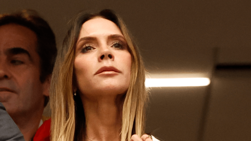 Victoria Beckham amid reports that Brooklyn Beckham has nearly erased his “mama’s boy” tattoo