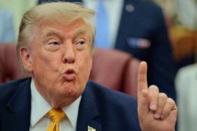 Donald Trump Calls MS NOW 'Terrible,' Then Tells Its Reporter to Stop Talking
