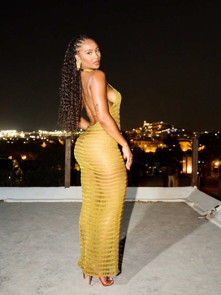 Travis Kelce’s Ex’s Sheer Dress Gets Riskier With Every Inch During Her Daring Pose