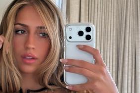 Tate McRae Leaves Her Shirt Dangerously Unbuttoned in Daring Photo