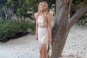 Tiffany Trump’s Front-Open Romper Is So Sheer, Her Neon Bikini Steals the Show