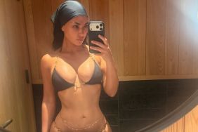 Kim Kardashian Showcases Skimpy Bikini That Barely Covers Anything
