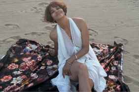 Halle Berry's Plunging See-Through Dress Hangs on for Dear Life