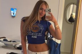 Tate McRae’s Plunging Sports Bra Looks Ready To Give Up
