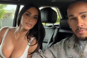 Kim Kardashian & Lewis Hamilton's Loved-Up Photos Reveal Major Relationship Shift