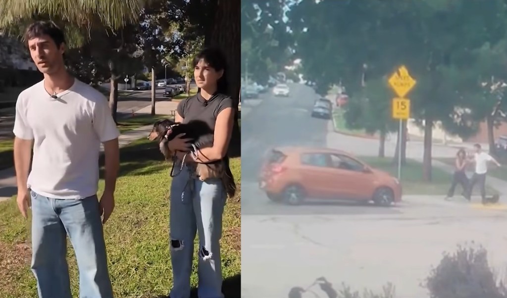 Road Rage Enraged Driver Asks Couple If They Speak English Run Over Los Angeles