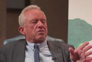 RFK Jr. Says He'll 'Literally Eat Anything,' Then Gets a Signal to Stop
