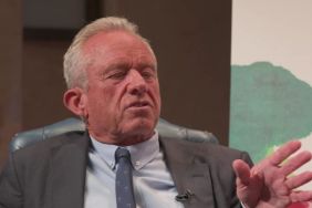 RFK Jr. Says He'll 'Literally Eat Anything,' Then Gets a Signal to Stop