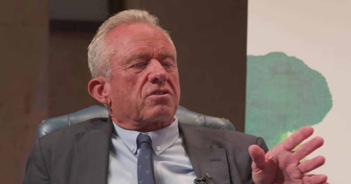 RFK Jr. Says He'll 'Literally Eat Anything,' Then Gets a Signal to Stop