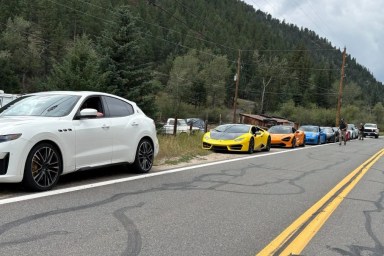 Police Catch Seven Drivers Supercar Turned Highway Race Track Speeding Colorado