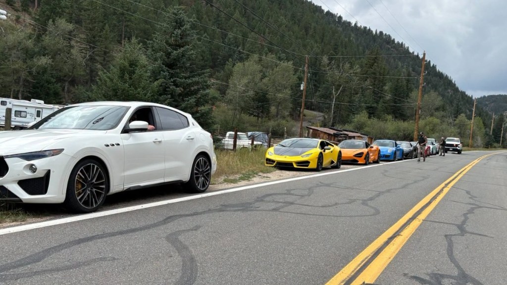 Police Catch Seven Drivers Supercar Turned Highway Race Track Speeding Colorado