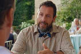 Adam Sandler Wears Socks in the Pool for the Most Adam Sandler Reason
