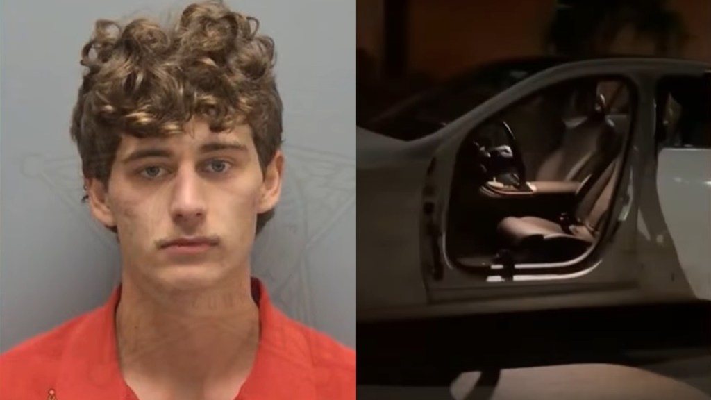 Video Shows Enraged Man Crashing Mercedes Ex Girlfriend Inside Florida Fort Myers