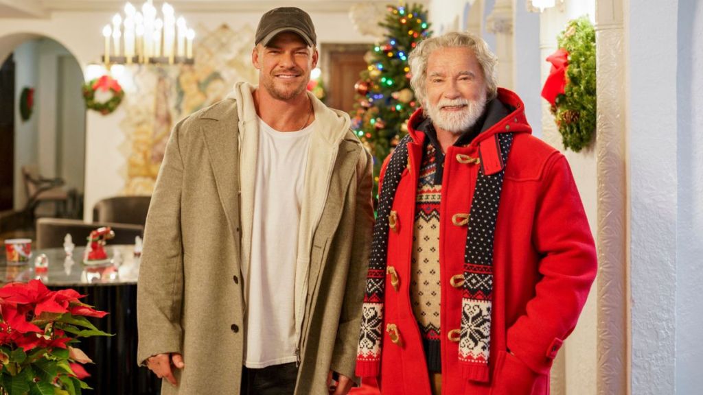 Alan Ritchson & Arnold Schwarzenegger's Christmas Movie Reveals First Trailer & Santa's Mission