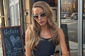 Alix Earle’s Completely Sheer Plunging Bodysuit Gives Lacy Lingerie