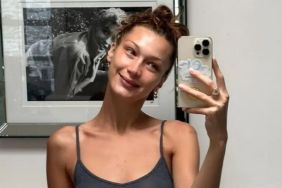 Bella Hadid Puts It All on Display in a Barely-There Bra & Thong