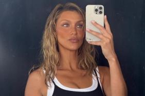 Bella Hadid’s Latex Dress Goes Completely See-Through up Top