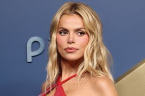 Brooks Nader Brings ‘Red-Hot’ Energy to 1st Emmys in Plunging Dress