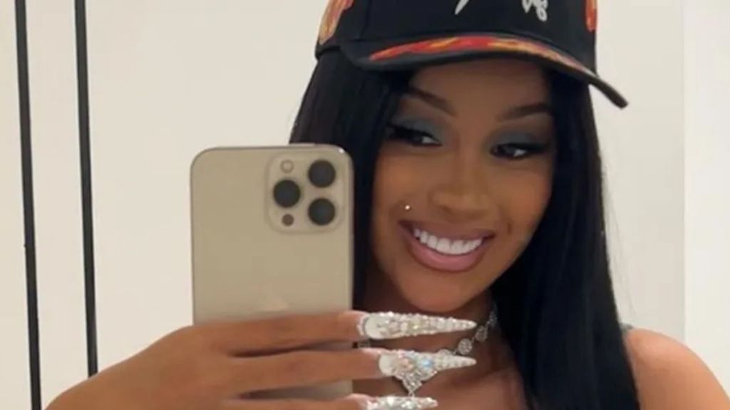 Cardi B’s Wildly Revealing Catsuit Leaves Her Entire Back Bare