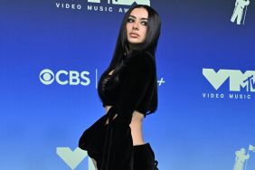 Charli XCX Leaves Her Midriff Bare Between a Tiny Top & Low Skirt at VMAs