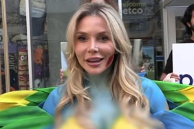 Celebrity Big Brother & Couples Therapy Star Strips Down & Gets Caged in PETA Protest