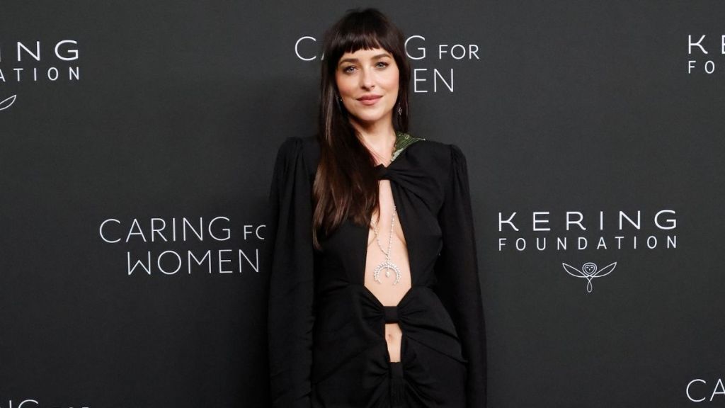 Dakota Johnson’s Black Gown at NYFW Looks Simple, Until You See the Cutouts