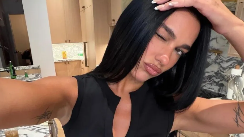 Dua Lipa Dares To Bare in a Sheer Dress With Seriously Racy Rear View