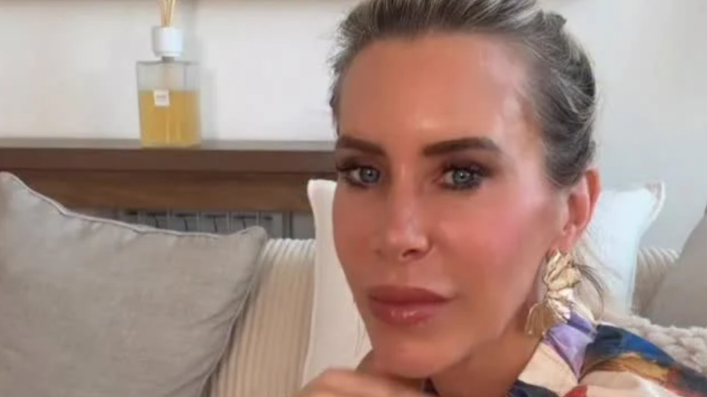 Real Housewives Star Shows Bloodied, Stitched Face After Facelift