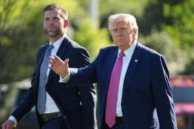 Eric Trump passport Donald Trump