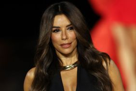 Eva Longoria’s Plunging Jumpsuit Dips Dangerously Low for L’Oréal Paris Show