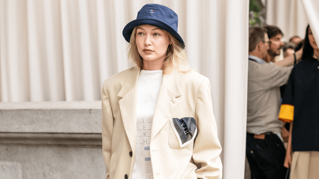 Gigi Hadid reveals daughter Khai practices runway walks at home and makes her play security