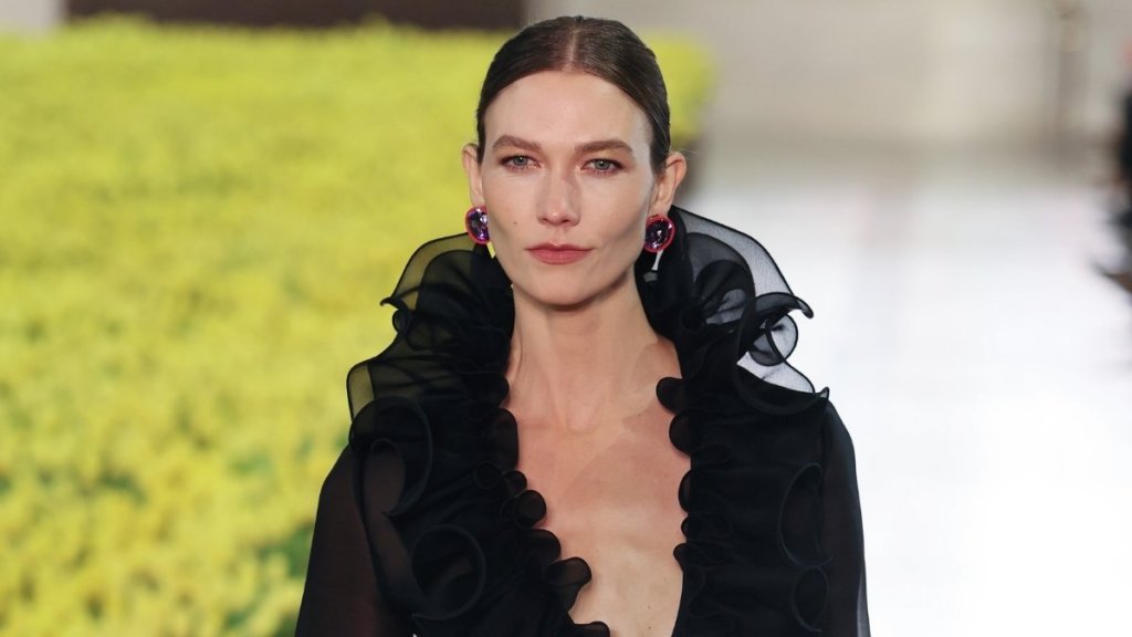Karlie Kloss Leaves Little to the Imagination in Fully See-Through Dress