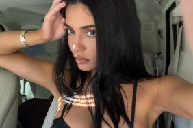 Kylie Jenner Turns up the Heat in Plunging Bra for Kylie Cosmetics