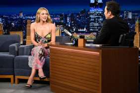 Lili Reinhart’s Low-Cut Dress Brings a Flirty Distraction to Her Jimmy Fallon Interview