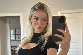 Livvy Dunne’s Cami Top Barely Hangs on With Micro Miniskirt at LSU Event