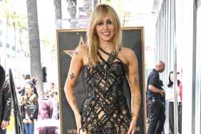 Miley Cyrus’ Tiny Micro Minidress Is So Sheer & Rides High on Her Thighs