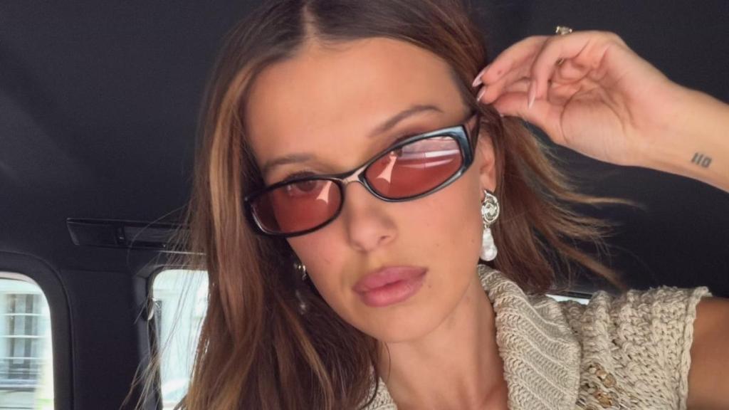 Millie Bobby Brown Goes Full Sheer, Putting a Bejeweled Thong on Display