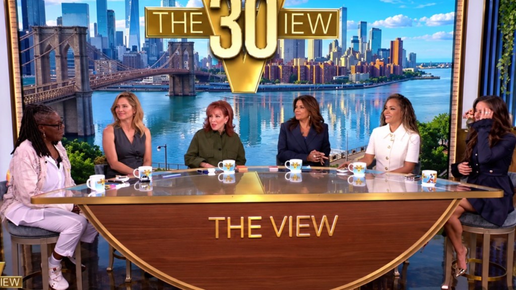 The View: Joy Behar Says Whoopi Goldberg ‘Used to Be White,’ Makes TV History