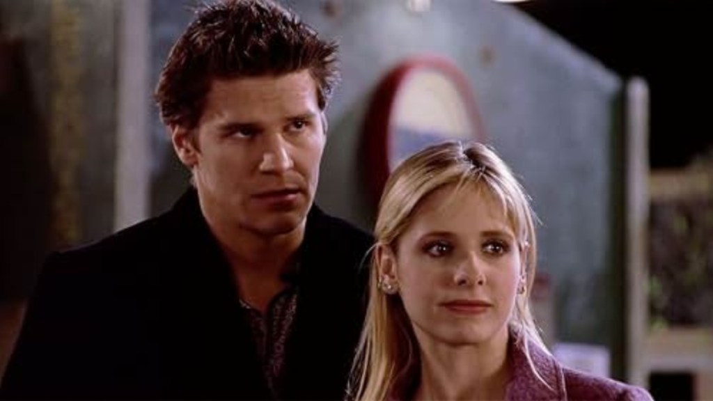 Canceled Buffy Reboot Gets Trolled as Sarah Michelle Gellar & David Boreanaz Reunite