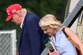 Natalie Harp Gets a Seat on Donald Trump's First Flight From His New Helipad