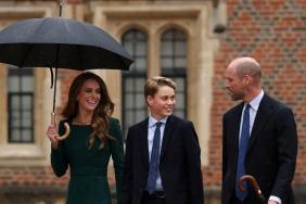 Prince William & Kate Middleton's Fashion Catches Eyes on Prince George's Milestone Day