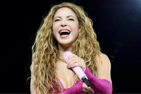 Shakira Is Blinding in Plunging Bodysuit With Cheeky Cutouts