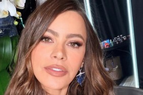 Sofia Vergara plunging lace dress AGT