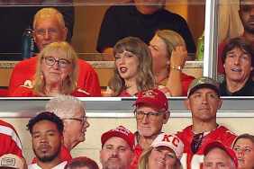 Taylor Swift's 5-Word Plea to Travis Kelce Spotted at Chiefs Game — Lip Reader