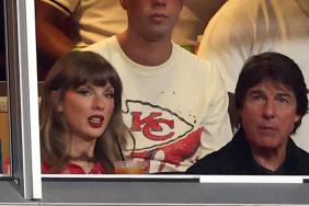 Taylor Swift & Tom Cruise’s Cryptic Chat at Chiefs Game Decoded — Report