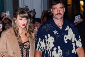 Taylor Swift Steps Out in Slinky Gold Dress for First Date Night With Travis Kelce Since Wedding