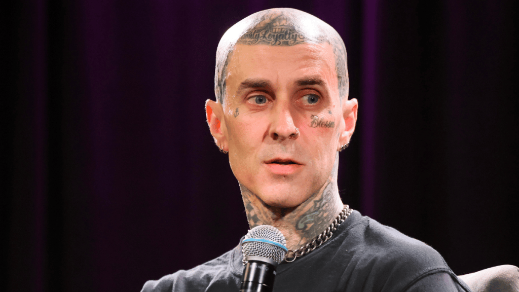 Travis Barker opens up about becoming vegetarian at 13 and later choosing veganism.