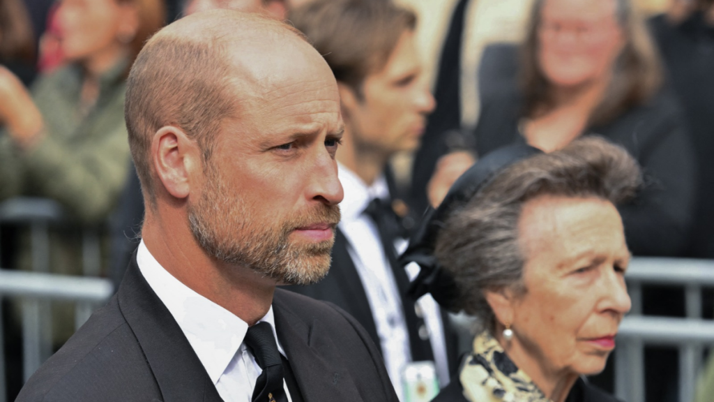 Princess Anne Joins Prince William for Emotional Royal Family Appearance
