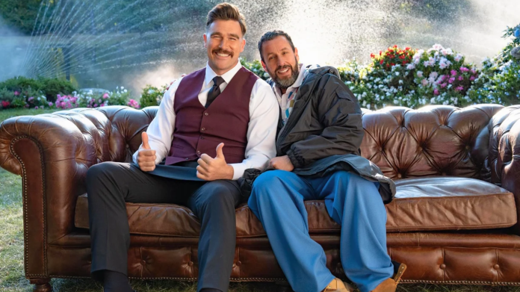 Why Adam Sandler Made Travis Kelce & Taylor Swift's Wedding 'Absolutely Insane'