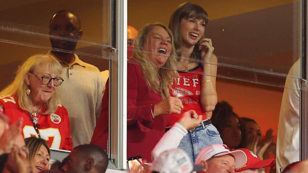Taylor Swift Marks Her Proud Wifey Era in Teeny Tiny Tank Top That Barely Hangs